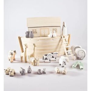 East of India - Noahs Ark & Wooden Two by Two Boxed Set East of India - Noahs Ark & Wooden Two by Two Boxed Set
