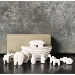 East of India Mini Porcelain Noahs Ark Baby Keepsake Christening Gift First Birthday - Baby Keepsake East of India Mini Porcelain Noahs Ark Baby Keepsake Christening Gift First Birthday - Baby Keepsake