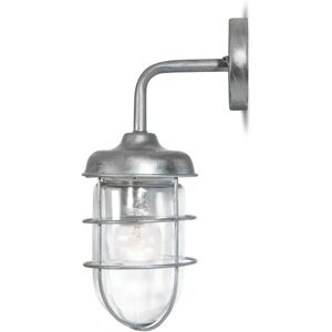 Garden Trading St Ives Harbour Wall Light - Galvanised Garden Trading St Ives Harbour Wall Light - Galvanised