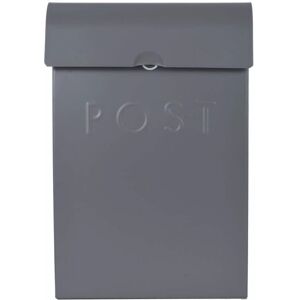 Garden Trading Charcoal Post Box - Post Box with Lock - Post Box - Post Box Garden Trading Charcoal Post Box - Post Box with Lock - Post Box - Post Box