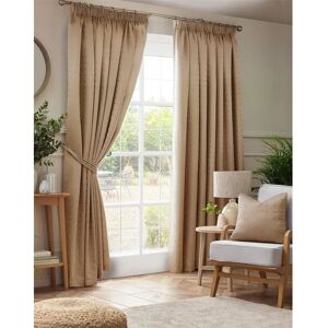Livinluxury Madi Fully Lined Pencil Pleat Curtains Pair - Curtains Livinluxury Madi Fully Lined Pencil Pleat Curtains Pair - Curtains