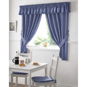 Livinluxury Gingham Check Pencil Curtains - Curtains Livinluxury Gingham Check Pencil Curtains - Curtains