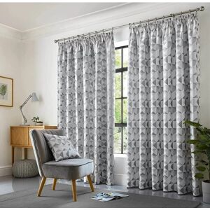 Alan Symonds Skandi Geometric Jacquard Fully Lined Taped Curtains - Curtains Alan Symonds Skandi Geometric Jacquard Fully Lined Taped Curtains - Curtains