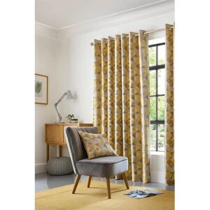 Alan Symonds Skandi Geometric Jacquard Fully Lined Eyelet Curtains - Curtains Alan Symonds Skandi Geometric Jacquard Fully Lined Eyelet Curtains - Curtains