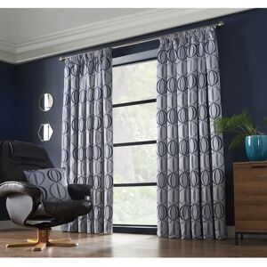 Livinluxury Omega Navy Curtains - Fully Lined Room Darkening Livinluxury Omega Navy Curtains - Fully Lined Room Darkening