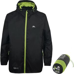 Trespass Qikpac Packaway Rain Jacket - black Trespass Qikpac Packaway Rain Jacket - black