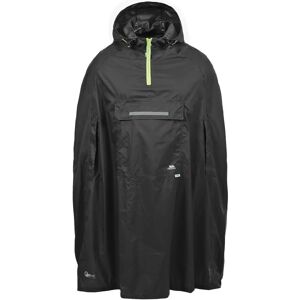 Trespass QikPac Waterproof Unisex Rain Poncho - Black Trespass QikPac Waterproof Unisex Rain Poncho - Black