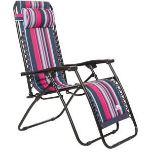 Trespass Glentilt Yellow Padded Sun Lounger - Garden Furniture Trespass Glentilt Yellow Padded Sun Lounger - Garden Furniture