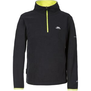 Trespass Kids Etto Half Zip Fleece - Black - Size: 5-6 years Trespass Kids Etto Half Zip Fleece - Black - Size: 5-6 years
