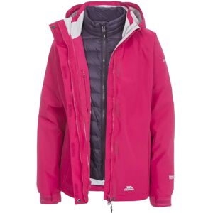 Trespass Womens Trailwind 3-in-1 Down Jacket Pink - Jacket Trespass Womens Trailwind 3-in-1 Down Jacket Pink - Jacket