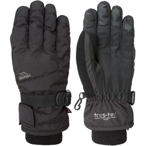 Trespass Kids Ergon II Waterproof Insulated Ski Gloves - Black Trespass Kids Ergon II Waterproof Insulated Ski Gloves - Black