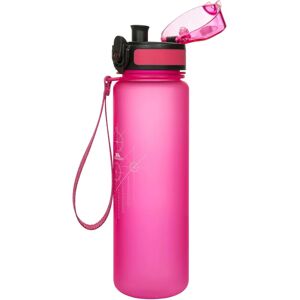 Trespass Brand Flintlock Water Bottle 500ml Pink Trespass Brand Flintlock Water Bottle 500ml Pink