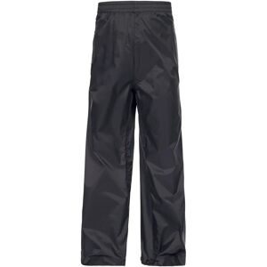 Trespass Kids Qikpac Waterproof Packaway Over Trousers - Black - 5-6 Yrs Trespass Kids Qikpac Waterproof Packaway Over Trousers - Black - 5-6 Yrs