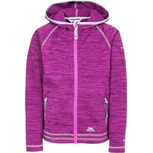 Trespass Girl Hoodie - 7/8 Years - Purple Orchid Marl - Fleece Full Zip Trespass Girl Hoodie - 7/8 Years - Purple Orchid Marl - Fleece Full Zip