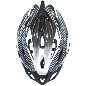 Trespass Crankster MTB Helmet - White Black Trespass Crankster MTB Helmet - White Black