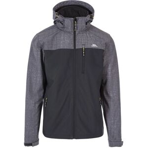 Trespass Abbott Breathable Softshell Hooded Jacket - Dark Grey XXXL Trespass Abbott Breathable Softshell Hooded Jacket - Dark Grey XXXL