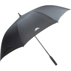 Trespass Birdie - Parapluie de golf / Parapluie noir - Résistant au vent, ouverture automatique, 30 pouces - Publicité Trespass Birdie - Parapluie de golf / Parapluie noir - Résistant au vent, ouverture automatique, 30 pouces - Publicité