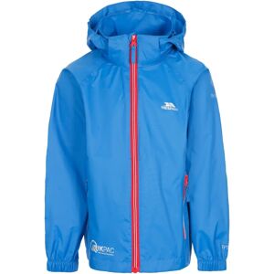 Trespass Unisex Kids Qikpac X Packaway Waterproof Hooded Jacket - Blue - 9-10 Yrs Trespass Unisex Kids Qikpac X Packaway Waterproof Hooded Jacket - Blue - 9-10 Yrs