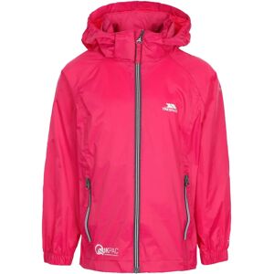 Trespass Kids Qikpac X Packaway Waterproof Jacket - Pink - Kids 9-10 years - Jacket Trespass Kids Qikpac X Packaway Waterproof Jacket - Pink - Kids 9-10 years - Jacket