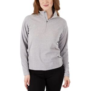 Trespass Meadows Womens Fleece Half-Zip - Grey - Size 14 Trespass Meadows Womens Fleece Half-Zip - Grey - Size 14