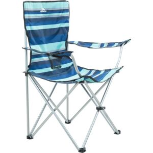 Trespass Branson Folding Camping Chair - Blue Stripe - Camping Chair Trespass Branson Folding Camping Chair - Blue Stripe - Camping Chair