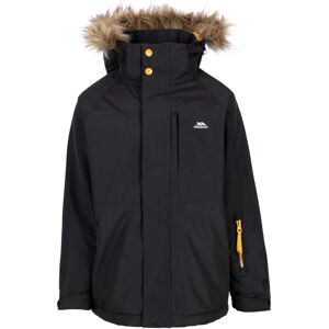 Trespass Boys Waterproof Jacket - Waterproof, Hood, Black - Jacket Trespass Boys Waterproof Jacket - Waterproof, Hood, Black - Jacket