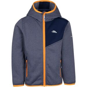 Trespass Kids Playton Navy Fleece Hoodie - Jacket Trespass Kids Playton Navy Fleece Hoodie - Jacket