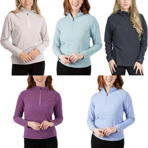 Trespass Gelsomino Half-Zip Fleece Jumper Sweater - Outdoor Women’s Warm Layer Trespass Gelsomino Half-Zip Fleece Jumper Sweater - Outdoor Women’s Warm Layer