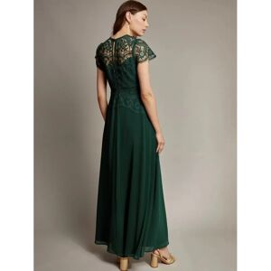 Monsoon Monica Maxi Dress - Green - Embroidered Lace Monsoon Monica Maxi Dress - Green - Embroidered Lace