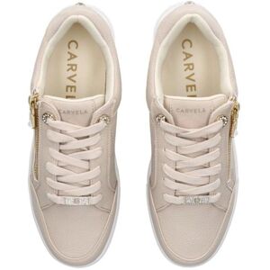 Carvela Jive Zip Turnschuhe - Beige - UK 3 - Freizeit Schuhe Carvela Jive Zip Turnschuhe - Beige - UK 3 - Freizeit Schuhe