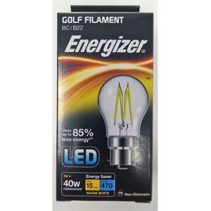 Energizer B22 LED Golf Bulb - 4W Warm White Energizer B22 LED Golf Bulb - 4W Warm White