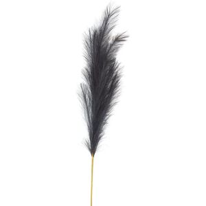Grey Faux Pampas Grass Stem - Artificial Plant Grey Faux Pampas Grass Stem - Artificial Plant
