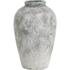 Hill Interiors Aged Stone Tall Ceramic Vase - Vase Hill Interiors Aged Stone Tall Ceramic Vase - Vase