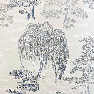 Arthouse Oriental Garden Blue White Wallpaper - Wallpaper Arthouse Oriental Garden Blue White Wallpaper - Wallpaper