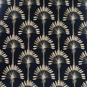 DUTCH WALLCOVERINGS Palm Palace Black Gold Wallpaper - Wallcoverings DUTCH WALLCOVERINGS Palm Palace Black Gold Wallpaper - Wallcoverings