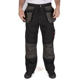 Pantaloni da lavoro con banda riflettente e tasca holster Lee Cooper Pantaloni da lavoro con banda riflettente e tasca holster Lee Cooper