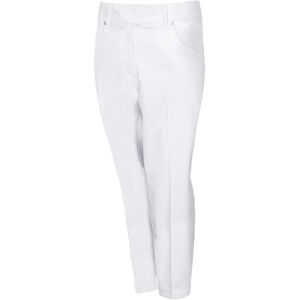Island Green Golf Women White Pull On Short Leg Trousers Island Green Golf Women White Pull On Short Leg Trousers