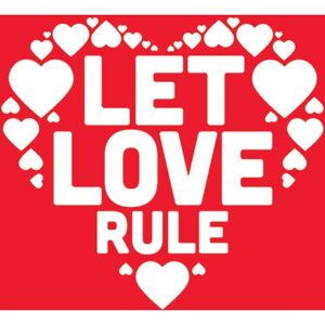 Pyramid International - Plakat Let Love Rule - 30x40 cm Pyramid International - Plakat Let Love Rule - 30x40 cm