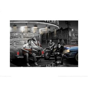 Pyramid - Legendary Crossroads - 60x80cm - Kunstdruk Pyramid - Legendary Crossroads - 60x80cm - Kunstdruk