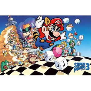 Pyramid WDC92393 Poster - Super Mario Bros 3 - 30x40 cm Pyramid WDC92393 Poster - Super Mario Bros 3 - 30x40 cm