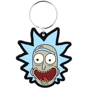 Porte-clés en caoutchouc Rick et Morty - Produit officiel - Publicité Porte-clés en caoutchouc Rick et Morty - Produit officiel - Publicité