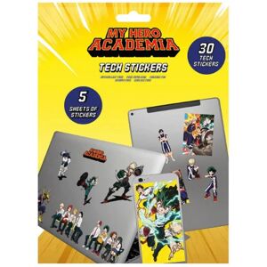 Autocollants Tech Pyramid My Hero Academia - Pack de 30 pour ordinateurs et téléphones - Publicité Autocollants Tech Pyramid My Hero Academia - Pack de 30 pour ordinateurs et téléphones - Publicité