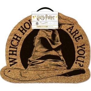 Tapis d'entrée Harry Potter Chapeau de Tri - Noir, Orange - Intérieur Tapis d'entrée Harry Potter Chapeau de Tri - Noir, Orange - Intérieur