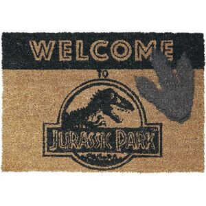 Jurassic Park - Welcome - Gartenteppich - Mehrfarbig - Vinyl - Unisex - 60x40 cm - Türmatte Jurassic Park - Welcome - Gartenteppich - Mehrfarbig - Vinyl - Unisex - 60x40 cm - Türmatte