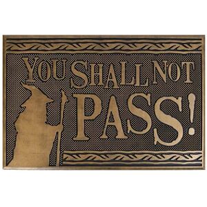 Pyramid International Lord of the Rings Doormat You Shall Not Pass - 40x60cm Pyramid International Lord of the Rings Doormat You Shall Not Pass - 40x60cm