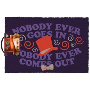 WILLY WONKA Doormat 40X60 - Nobody ever goes in - Rug WILLY WONKA Doormat 40X60 - Nobody ever goes in - Rug