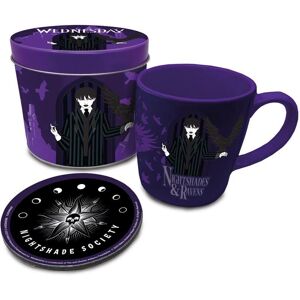 Pyramid International Wednesday Mug and Coaster Set - Nightshades & Ravens Pyramid International Wednesday Mug and Coaster Set - Nightshades & Ravens