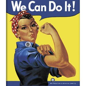 Pyramid International FP10128A Poster - Rosie The Riveter Pyramid International FP10128A Poster - Rosie The Riveter