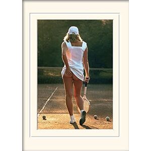Pyramid International Tennis Girl Memorabilia Art Print - 30 x 40 cm Pyramid International Tennis Girl Memorabilia Art Print - 30 x 40 cm