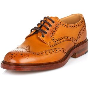 Loake Chester Leather Brogue Shoes - Tan - Size 7 - Men Loake Chester Leather Brogue Shoes - Tan - Size 7 - Men